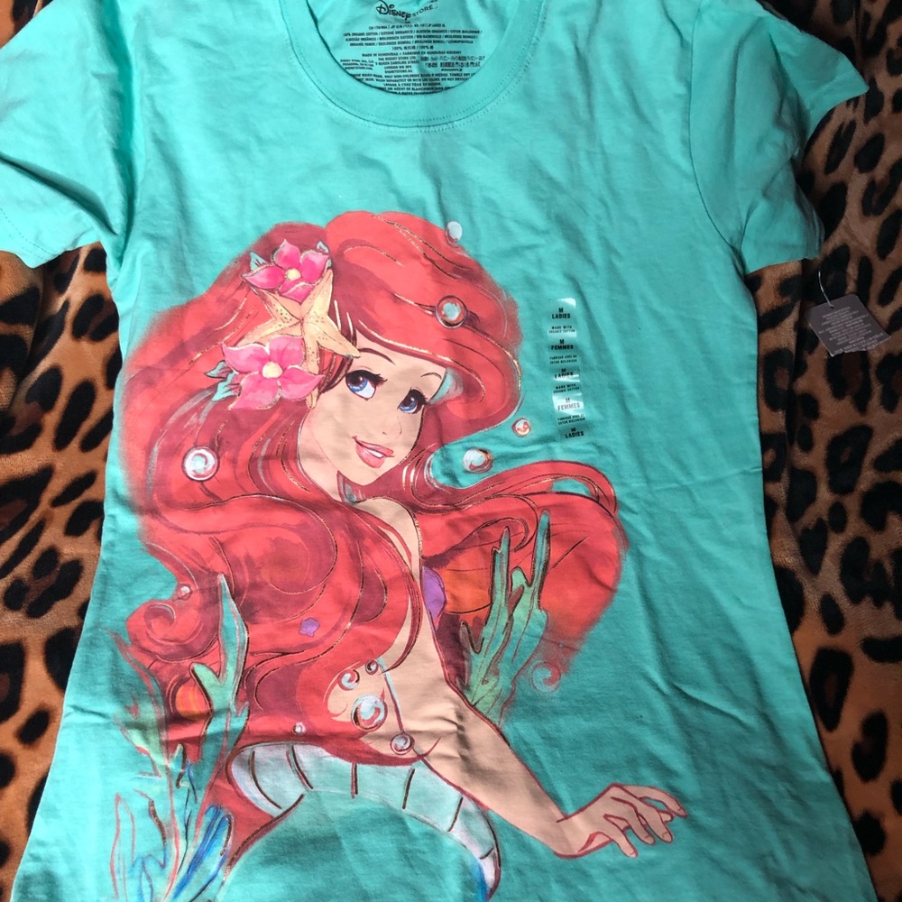 Disney little mermaid tee